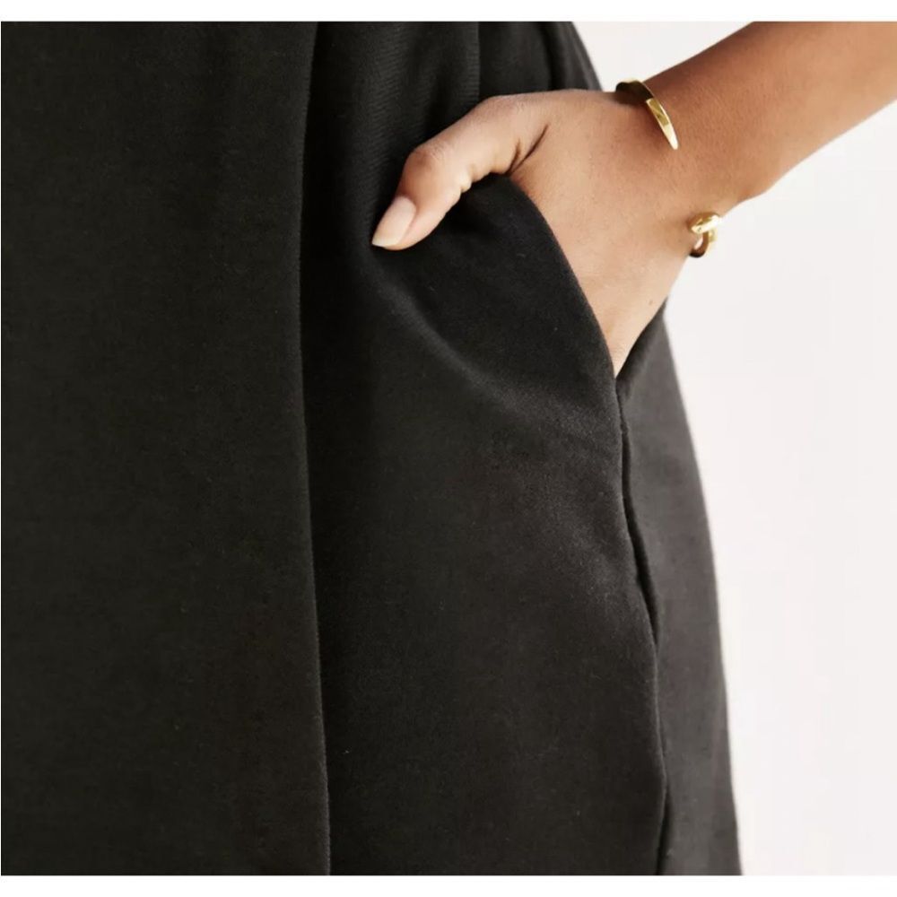 ALICE & URBAN OUTFITTERS Black Skirted Romper Size 4 Preppy Casual Chic - Picture 8 of 8